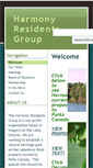 Mobile Screenshot of harmonyresidents.org
